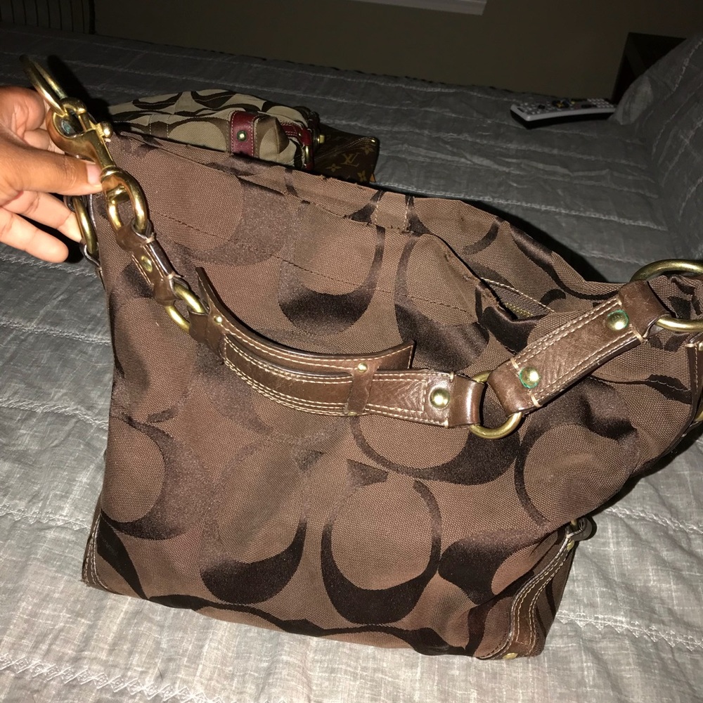 Chocolate Coach Purse